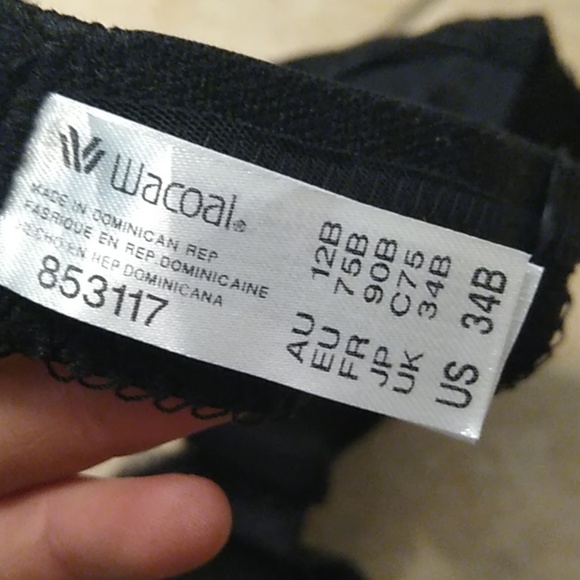 Black T-shirt bra - Picture 2 of 2